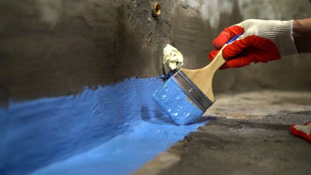 Commercial Waterproofing project at a Kohler, WI business property by SJ Waterproofing Pros